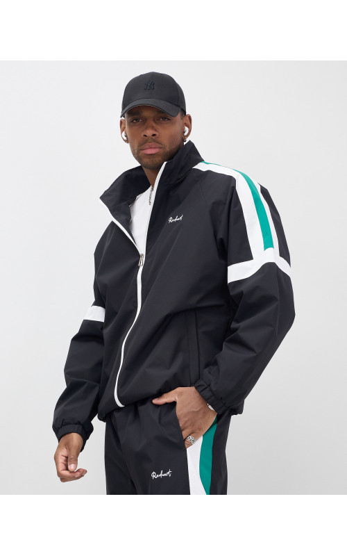 Мужской спортивный костюм чёрный, весна-лето, для активного отдыха в Тюмени