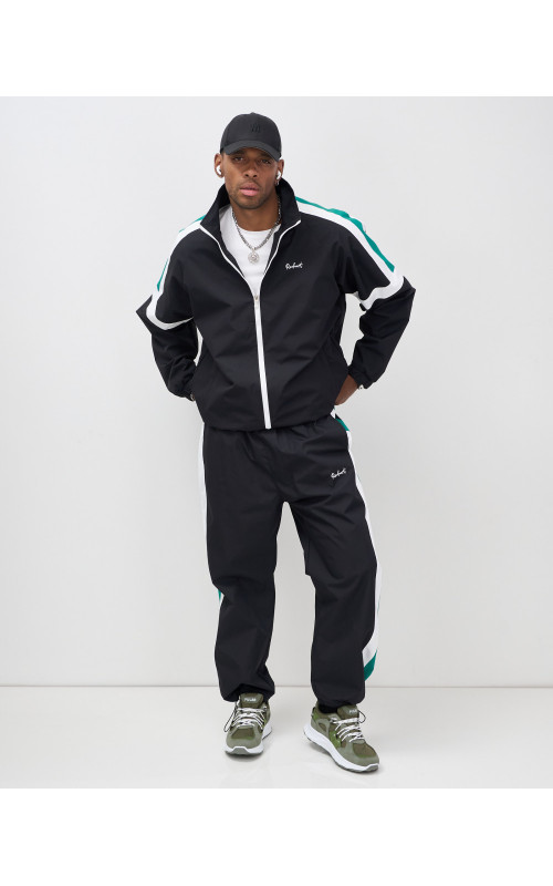 Мужской спортивный костюм чёрный, весна-лето, для активного отдыха в Тюмени