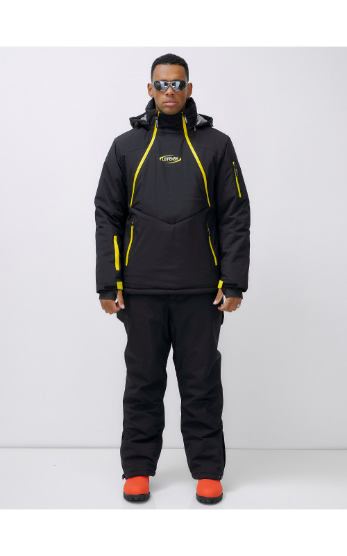 Мужской горнолыжный костюм: куртка-анорак и полукомбинезон