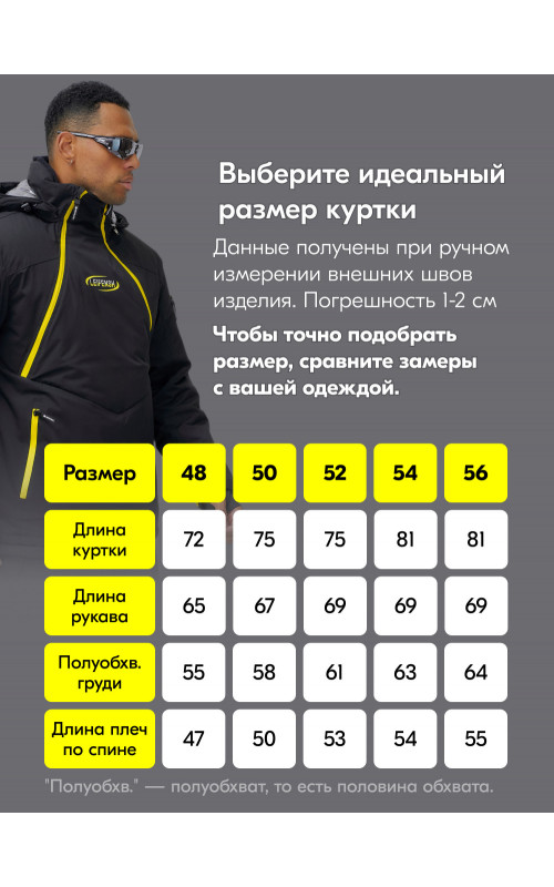 Мужской горнолыжный костюм: куртка-анорак и полукомбинезон