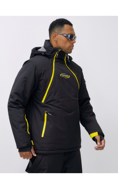 Мужской горнолыжный костюм: куртка-анорак и полукомбинезон