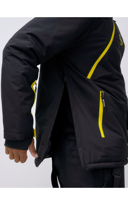 Мужской горнолыжный костюм: куртка-анорак и полукомбинезон