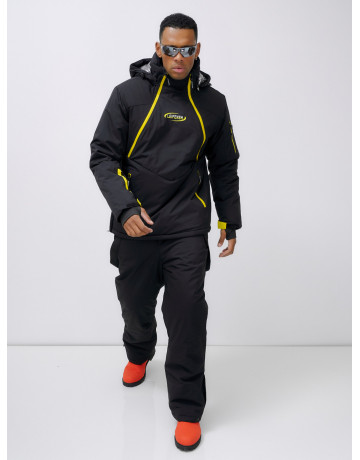 Мужской горнолыжный костюм: куртка-анорак и полукомбинезон