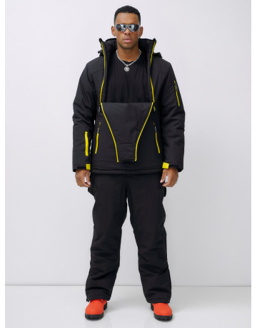 Мужской горнолыжный костюм: куртка-анорак и полукомбинезон