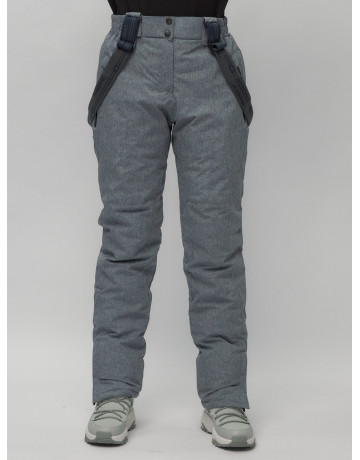 Женский горнолыжный комплект: куртка с цветочным принтом и брюки со съёмными бретелями