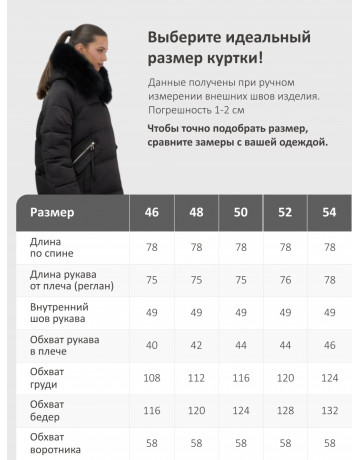 Женский зимний пуховик с мехом и капюшоном, чёрный