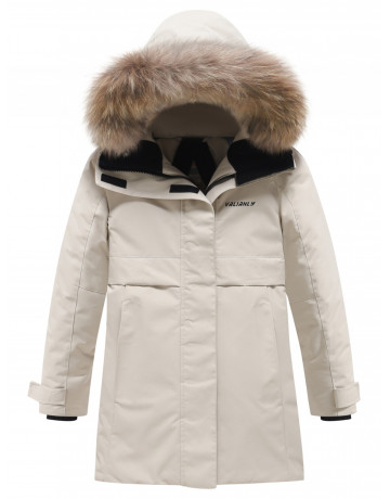 Зимняя парка для девочки-подростка, тёплая и стильная