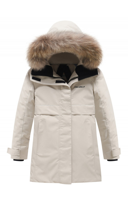 Зимняя парка для девочки-подростка, тёплая и стильная