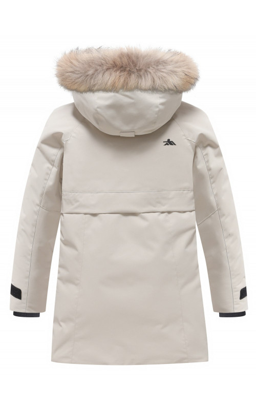 Зимняя парка для девочки-подростка, тёплая и стильная