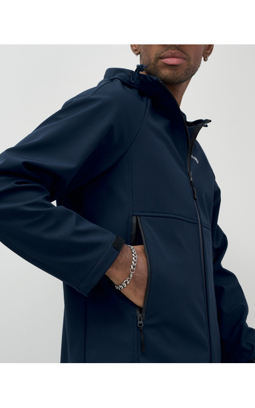 Спортивная ветровка с капюшоном для активных мужчин