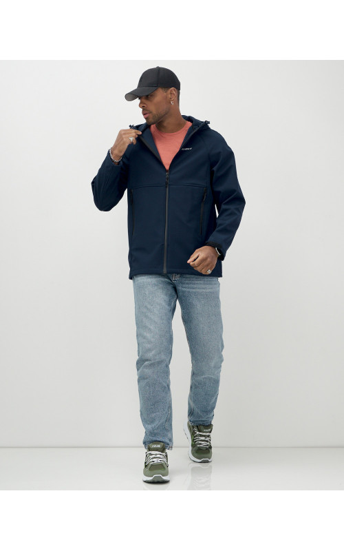 Спортивная ветровка с капюшоном для активных мужчин