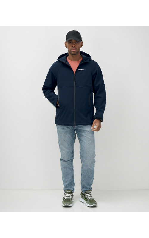 Спортивная ветровка с капюшоном для активных мужчин