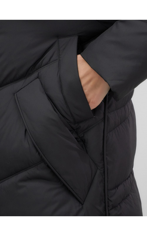 Длинный пуховик премиум-класса, удлинённый до колена