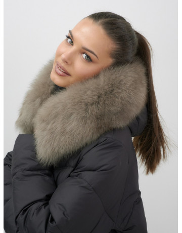 Длинный пуховик премиум-класса, удлинённый до колена