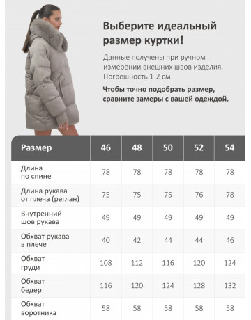 Пуховик с мехом песца, зимний премиум, удлинённый