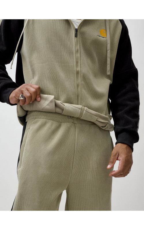 Мужской демисезонный спортивный костюм на флисе, светло-зелёный. в Тюмени