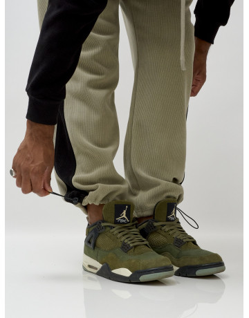 Мужской демисезонный спортивный костюм на флисе, светло-зелёный. в Тюмени