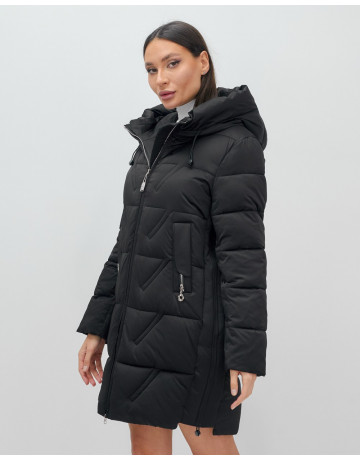 Женская зимняя куртка с капюшоном для холодной погоды.