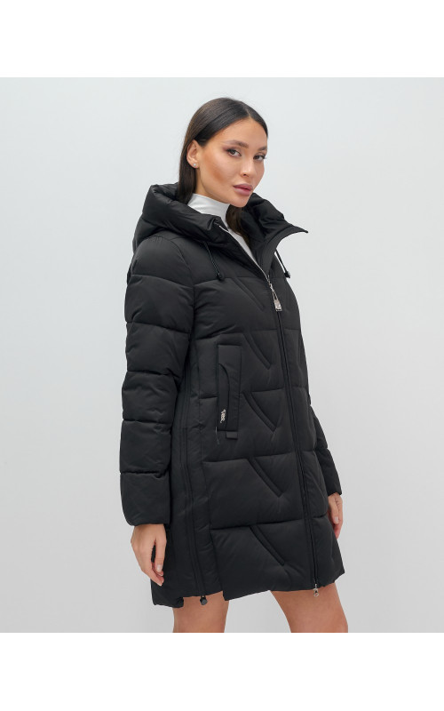 Женская зимняя куртка с капюшоном для холодной погоды.