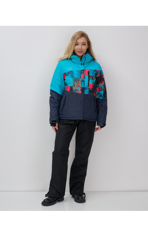 Куртка с полукомбинезоном для осени и зимы, размерный ряд от 40 до 50.