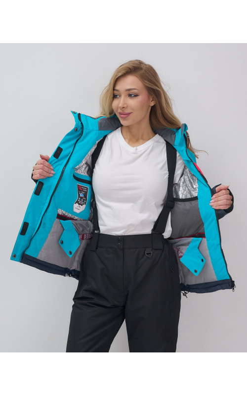 Куртка с полукомбинезоном для осени и зимы, размерный ряд от 40 до 50.