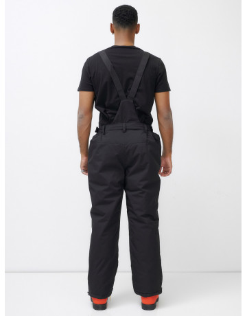 Мужской горнолыжный костюм: куртка и полукомбинезон для зимних активностей.