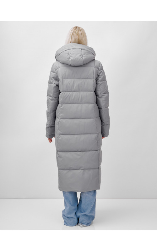 Длинный зимний пуховик для молодёжи