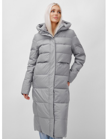 Длинный зимний пуховик для молодёжи