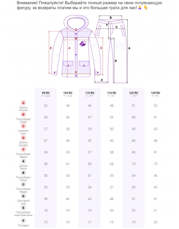 Горнолыжный костюм для мальчика зимний.