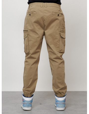 Мужские брюки карго зауженного кроя.