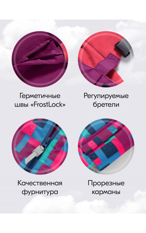 Зимний лыжный костюм для девочек: комфорт и защита на склонах