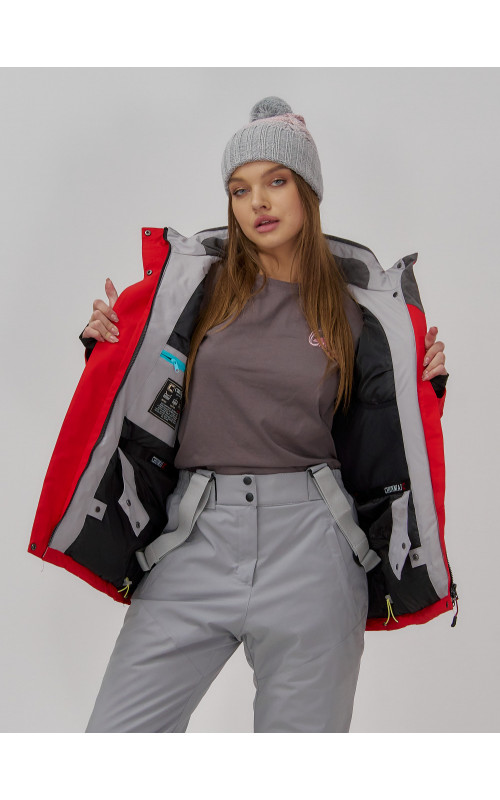 Женский горнолыжный костюм зимний утеплённый