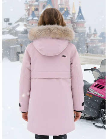Зимняя парка для девочки-подростка (8–13 лет)