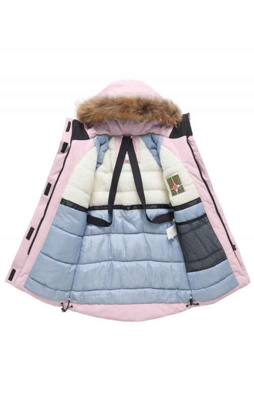 Зимняя парка для девочки-подростка (8–13 лет)