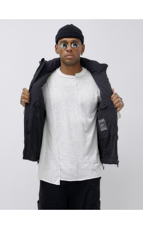 Стеганый зимний жилет для мужчин: защита от холода и стиль.