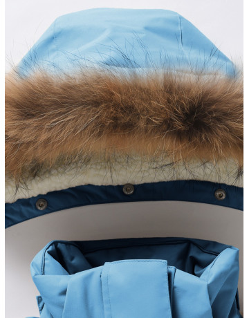 Зимняя парка для девочки-подростка, утеплённая и непромокаемая