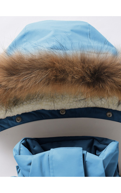 Зимняя парка для девочки-подростка, утеплённая и непромокаемая