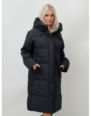 Длинный зимний пуховик для женщин