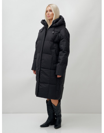 Длинный зимний пуховик для женщин