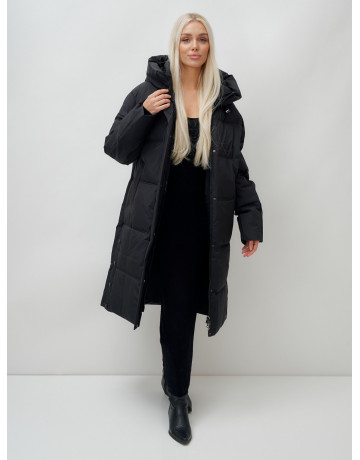 Длинный зимний пуховик для женщин