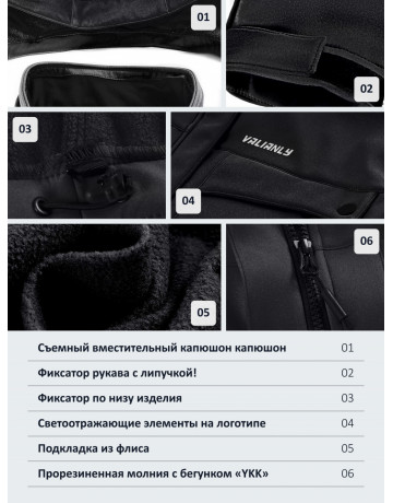 Женская ветровка с капюшоном для активного отдыха