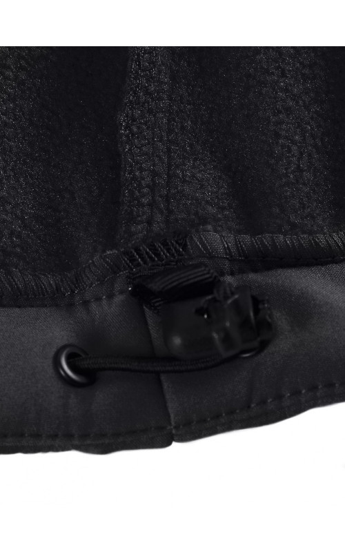 Женская спортивная ветровка с капюшоном softshell, чёрная, для активного отдыха в Тюмени