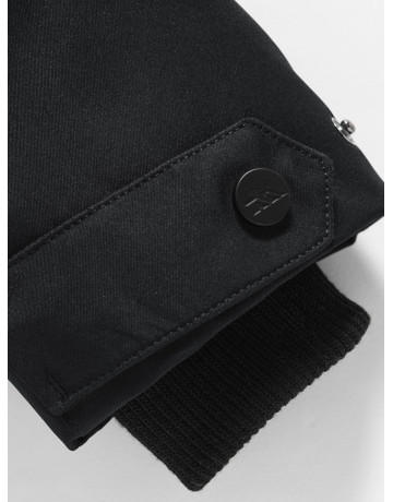 Тёплая детская парка с регулируемой посадкой.