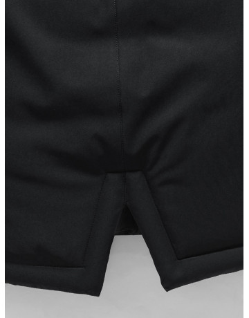 Тёплая детская парка с регулируемой посадкой.