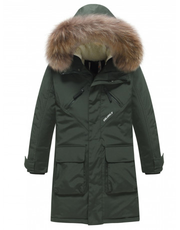 Тёплая парка для мальчика-подростка