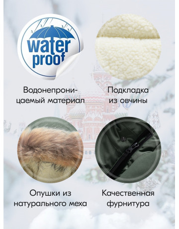 Тёплая парка для мальчика-подростка