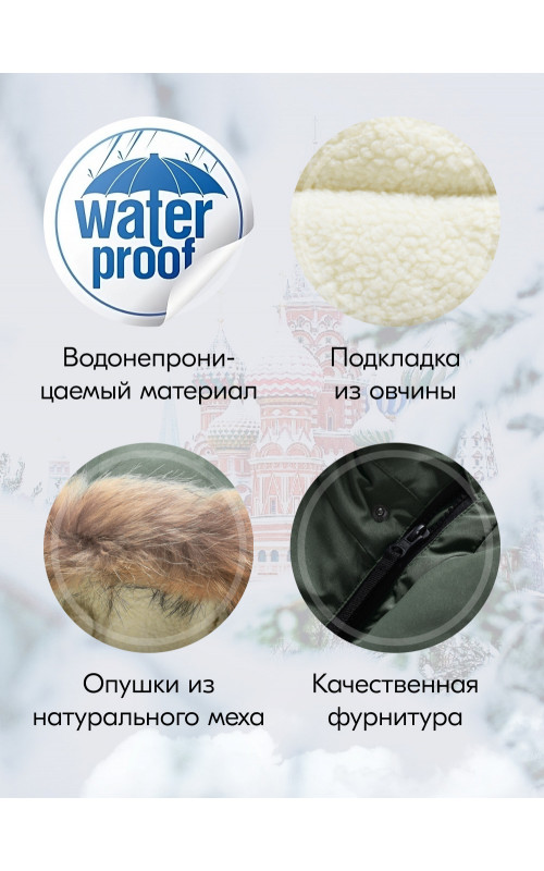 Тёплая парка для мальчика-подростка