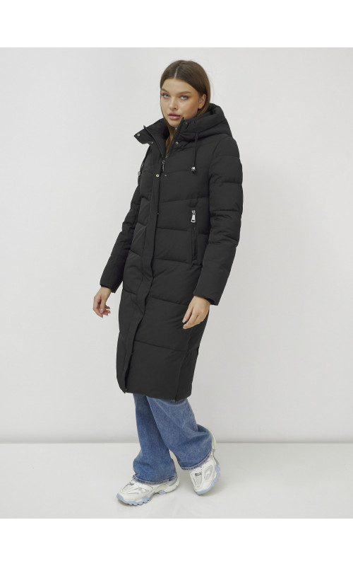 Длинный женский пуховик: защита от холода и ветра