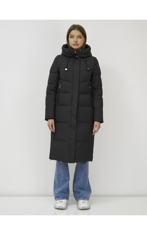 Длинный женский пуховик: защита от холода и ветра