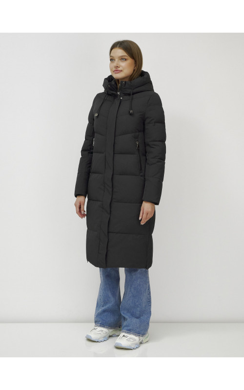 Длинный женский пуховик: защита от холода и ветра
